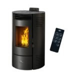 Stufa a pellet Azora 11,6 kW Nero Sannover
