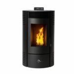 Stufa a pellet Azora 11,6 kW Nero Sannover - Image 2