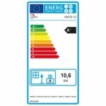 Stufa a pellet ad aria Anita da 12 kW Sannover nera - Image 4