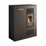 Stufa a pellet ventilata Tina 4.5 KW nero - Image 2