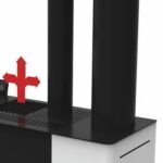 Stufa a pellet canalizzata LVZ Palmas 10.3 KW bianca - Image 6