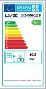 Stufa a pellet canalizzata LVZ Palmas 10.3 KW bianca - Image 8